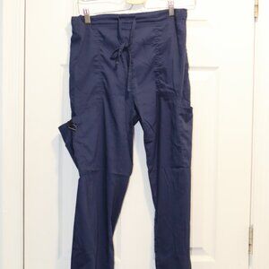 Womens Beverly Hills Uniform Scrubs Bottom Navy Blue L